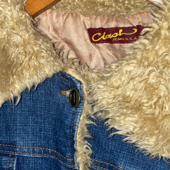 Hand Embroidered Grateful Dead; Cats DownUnder The StarsJerry Garcia Jean jacket - Picture 7 of 16